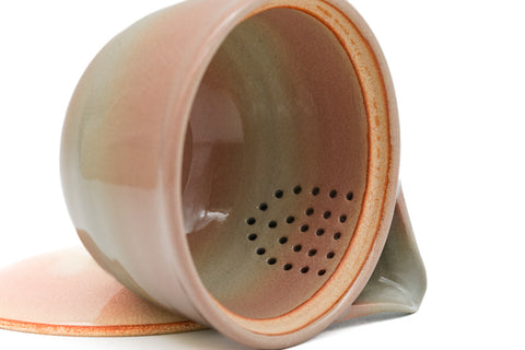 Japanese Tea Set - Vintage Hagi Kyusu with 4 Yunomi