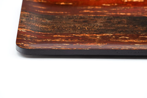 Striped Naga-bon - Wooden Cherry Bark Tray