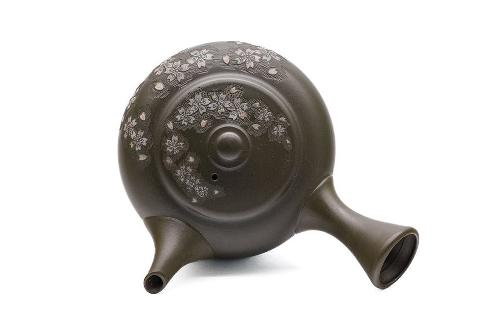 Japanese Kyusu - 間野舜園 Mano Shunen - Sakura Ryokudei