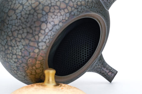 Black Gold Tenmoku Tokoname Teapot - 270ml