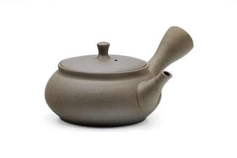 Flat Yakishime Tokoname Teapot - 200ml