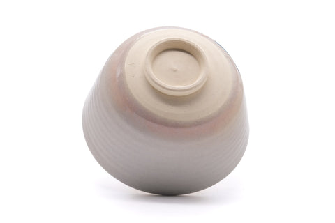 Japanese Matcha Bowl - Green Red Leaves Kyo-yaki Chawan - 400ml