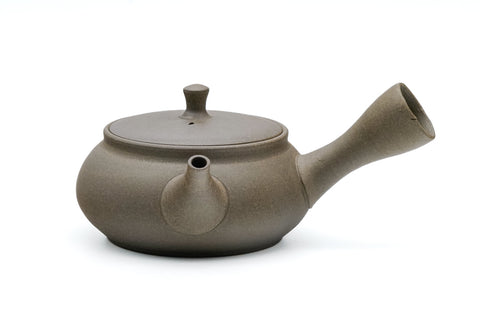 Flat Yakishime Tokoname Teapot - 200ml