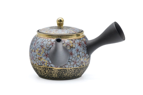 Gold Sakura Kokudei Tokoname Teapot - 300ml