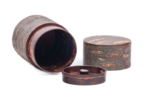 Kabazaiku Chazutsu - Unpolished Cherry Bark Tea Canister - 100g