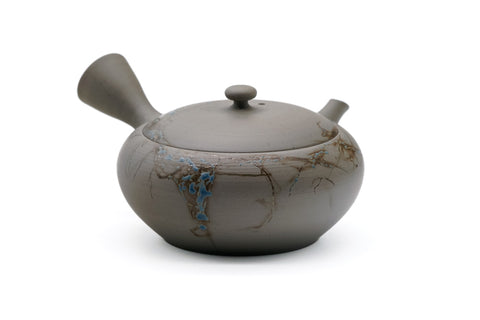 Mogake Yakishime Tokoname Teapot - 150ml