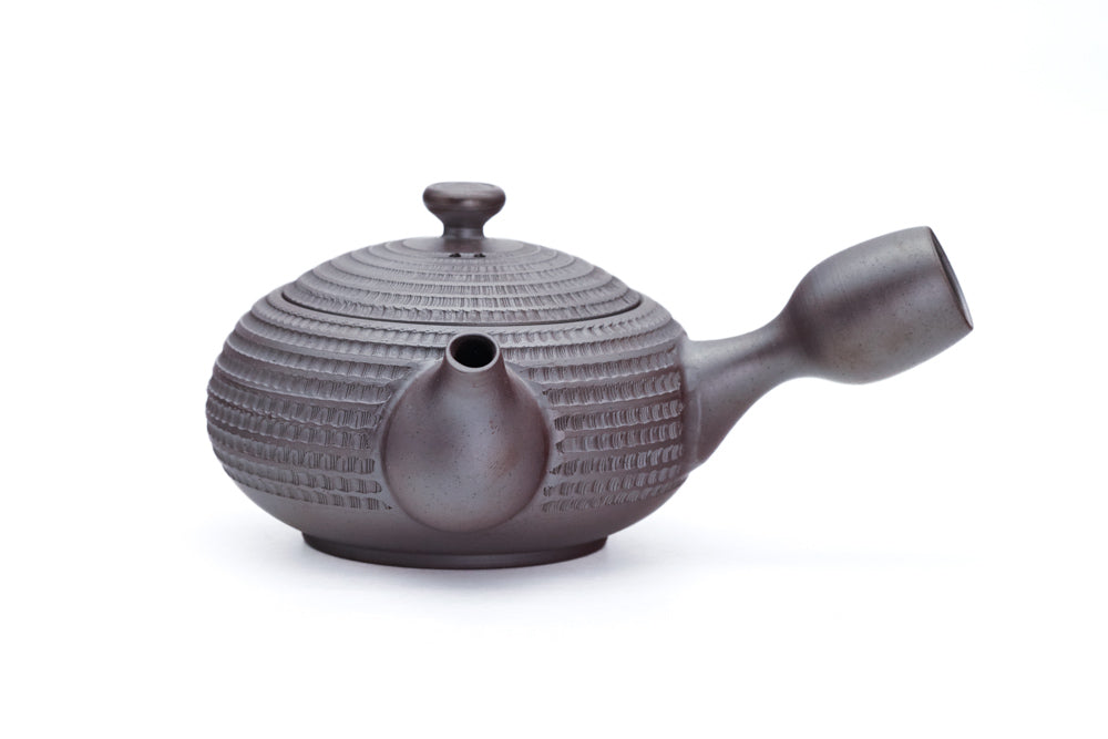 Kurokawa Masaki Shidei Tochiri Banko-yaki Teapot - Thumbnail 5