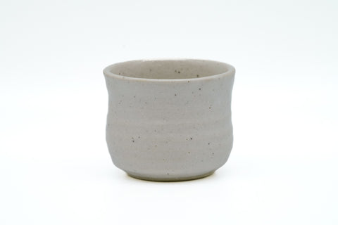 Japanese Teacup - White Mino-yaki Yunomi - 90ml