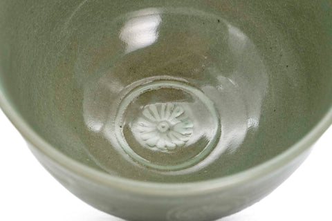 Korean Inlaid Celadon Kyo-yaki Chawan