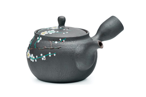 Plum Blossom Banko-yaki Teapot - 270ml