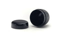 The natsume lid set down beside the open body, three-quarter view