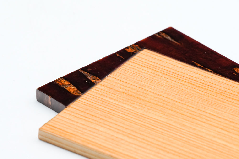 Akita Sugi x Kabazaiku Bon - Wooden Cherry Bark Tray – Tezumi