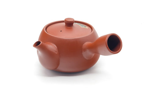 Japanese Kyusu - Engraved Mesh Tokoname Teapot - 340ml