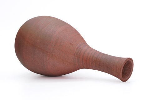 Bizen-yaki Crane's Neck Vase