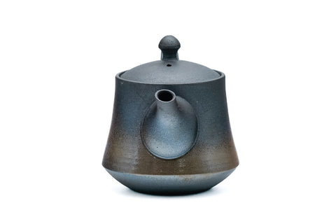 Metallic Glazed Rear-Handled Tokoname Teapot - 140ml