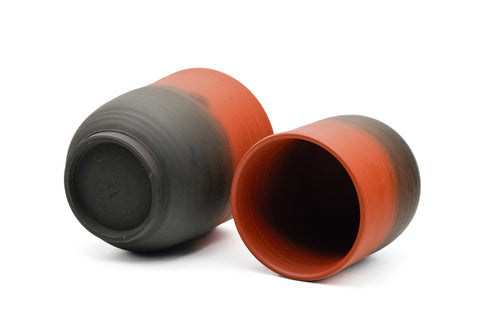 Black Red Yōhen Meoto Tokoname Tea Set