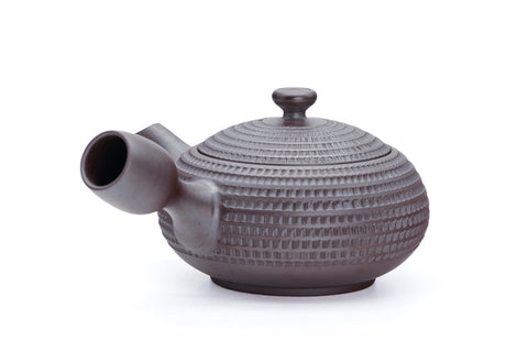 Purple Shidei Tochiri Banko-yaki Teapot - 240ml