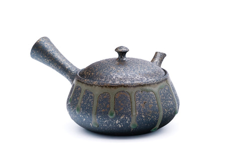 Metallic Ash-Glazed Tokoname Teapot - 280ml