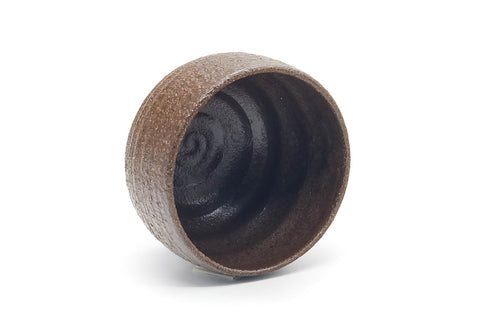 Japanese Teacup - Brown Stoneware Yunomi - 100ml