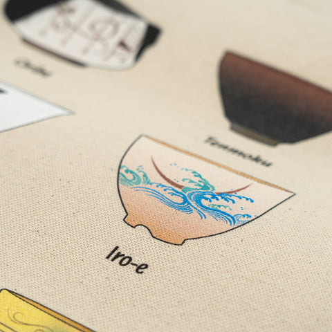 Tezumi Tote Bag - Classic Chawan Styles