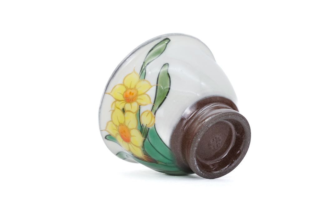 Touan Hand-painted Daffodil Senchawan - Thumbnail 4
