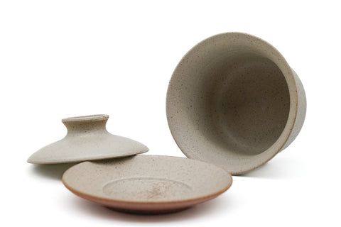 Tokoname-yaki Stoneware Gaiwan - 75ml