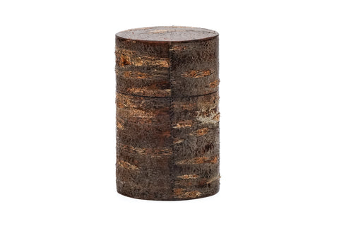 Kabazaiku Chazutsu -Unpolished Wooden Cherry Bark Tea Canister