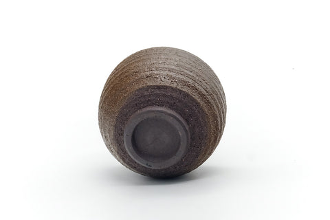 Japanese Teacup - Brown Stoneware Yunomi - 100ml