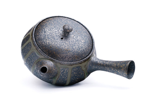 Metallic Ash-Glazed Tokoname Teapot - 280ml
