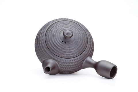 Purple Shidei Tochiri Banko-yaki Teapot - 240ml