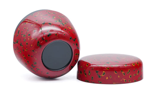 Aka Kara-nuri Natsume - Red Lacquer Tea Caddy