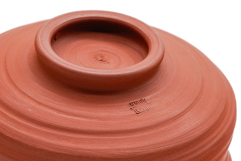 Japanese Matcha Bowl - Unglazed Tokoname Red Shudei Chawan