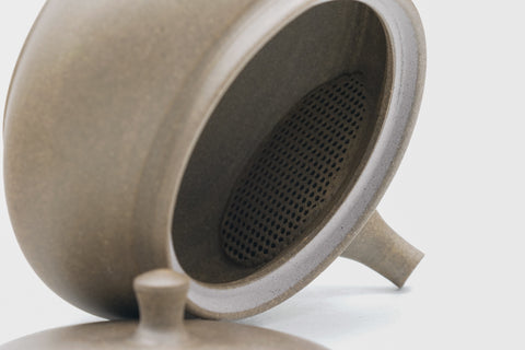 Flat Yakishime Tokoname Teapot - 200ml