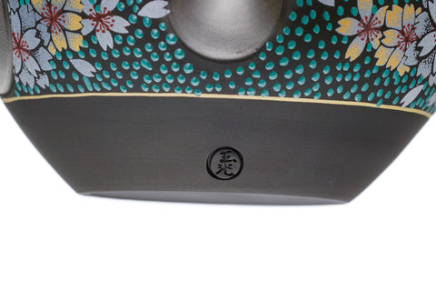 Hand-painted Kutani-style Sakura Tokoname Teapot - 150ml