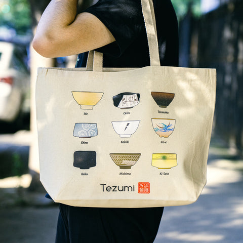 Tezumi Tote Bag - Classic Chawan Styles