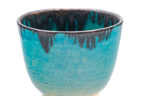 Turquoise Tokoname Teacup - 200ml
