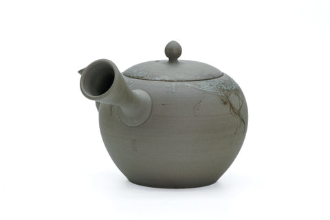Grey Mogake Maru-gata Kyusu  - 300ml