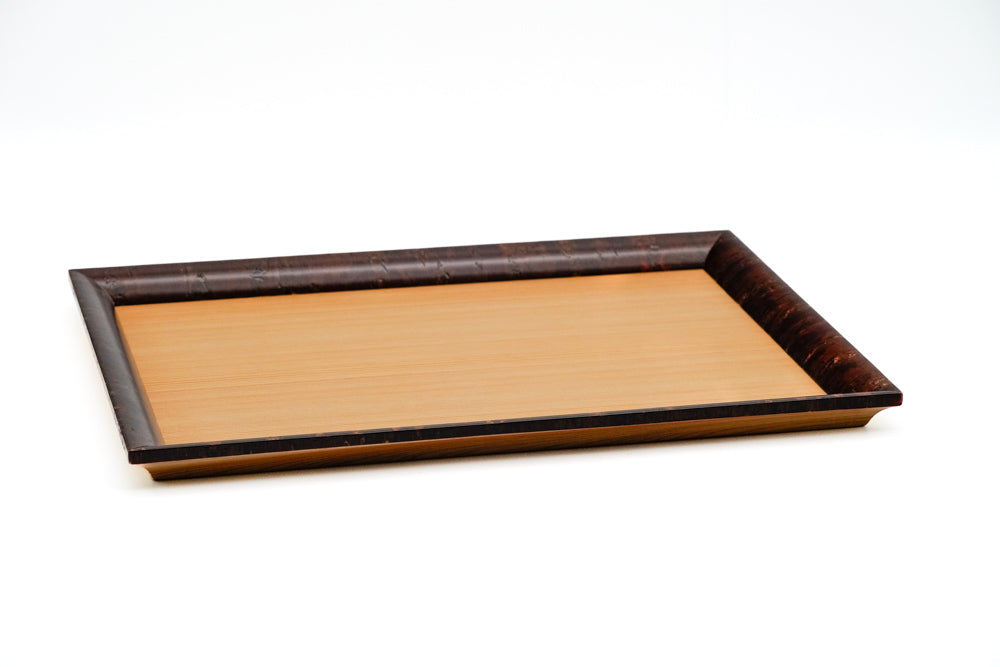 Kabazaiku Naga-bon - Akita Cedar Cherry Bark Tray – Tezumi