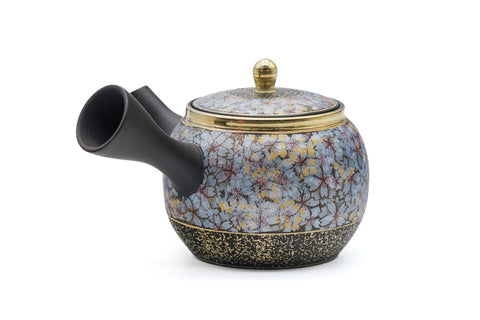 Gold Sakura Kokudei Tokoname Teapot - 300ml