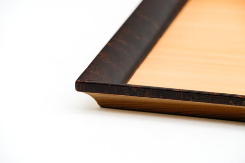 Kabazaiku Naga-bon - Akita Cedar Cherry Bark Tray