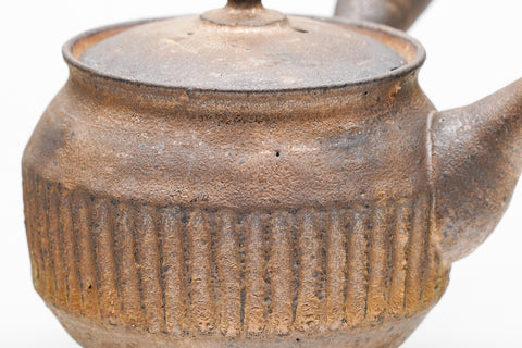 Kurokinsai Striped Tokoname Teapot - 250ml