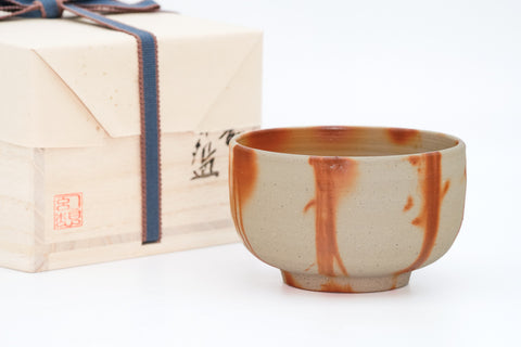 Hidasuki Bizen-yaki Chawan