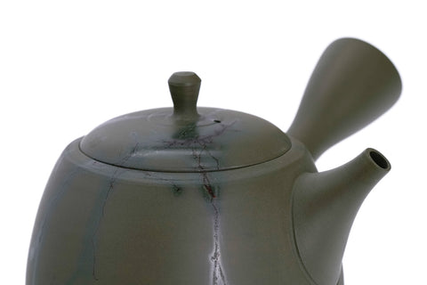 Green Mogake Seaweed Tokoname Teapot - 340ml