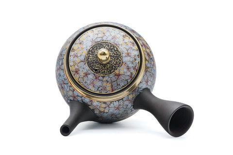 Gold Sakura Kokudei Tokoname Teapot - 300ml