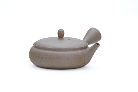 Yakishime Flat Tokoname Teapot  - 200ml
