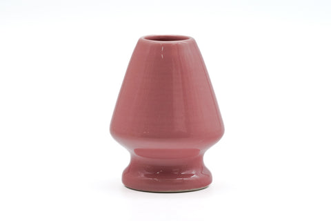 Pink Seto-yaki Kusenaoshi - Matcha Whisk Shaper