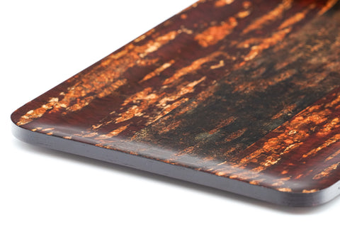 Striped Naga-bon - Wooden Cherry Bark Tray