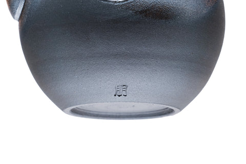 Tea Set - Metallic Glazed Teapot with Two Teacups