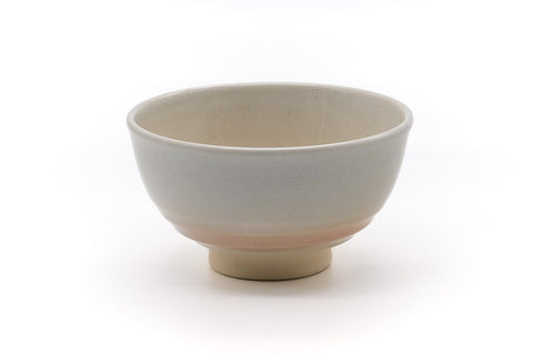 Japanese Matcha Bowl - Beige Pink Hagi Chawan - 400ml