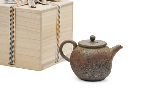 Pentagonal Yōhen Tokoname Teapot - 160ml